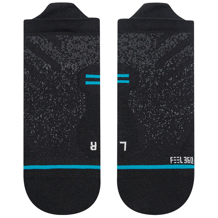 Stance Run Light Tab Socks - Unisex Black