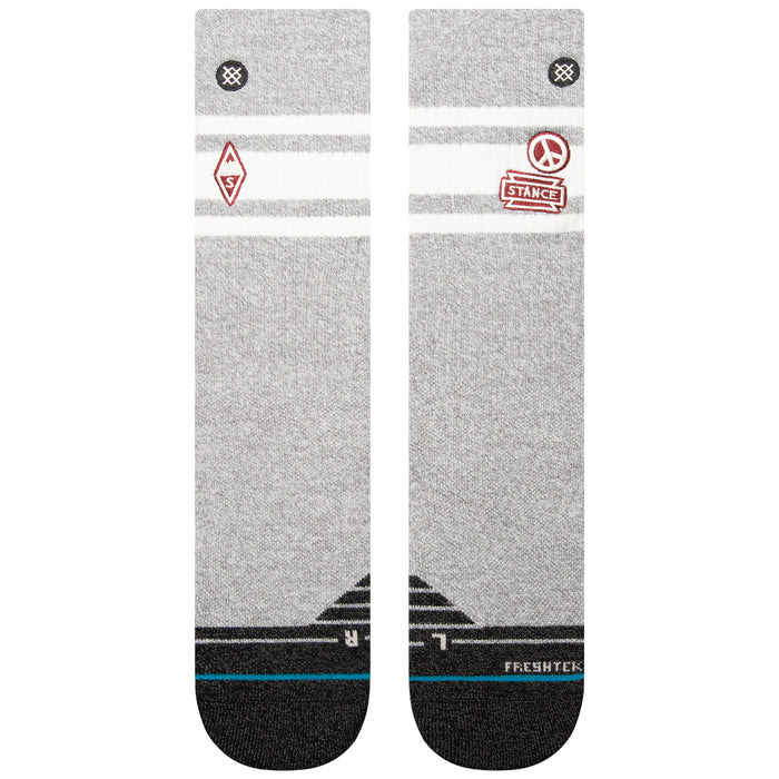 Stance Snowcapped Socks - Unisex Heather Grey