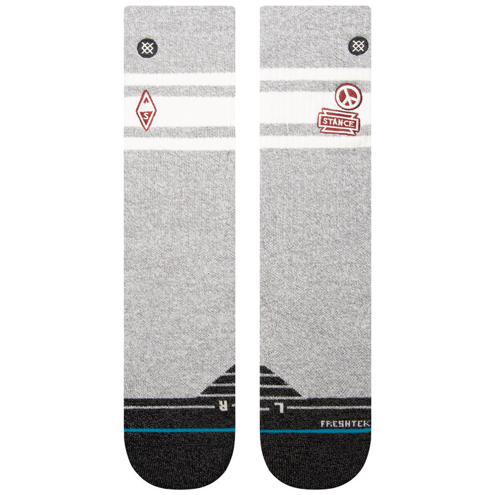 Stance Snowcapped Socks - Unisex Heather Grey