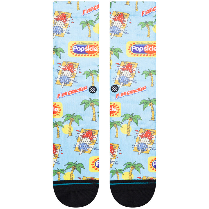 Stance Pops Crew Socks Light Blue
