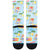 Stance Pops Crew Socks Light Blue