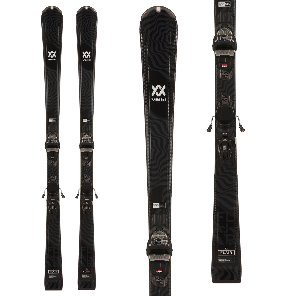 Völkl Flair 72 Skis + vMotion 10 GW Bindings - Women's 2024