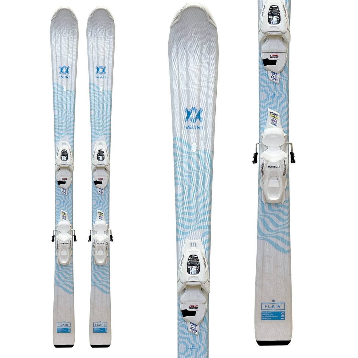 Völkl Flair Jr Skis + vMotion 4.5 GW Bindings - Kids' 2024
