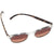 Sunski Avila Sunglasses Clear Tortoise/Terra Fade Polarized