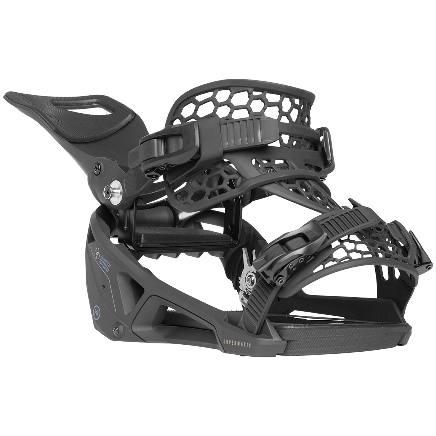 Nidecker Supermatic Snowboard Bindings 2025 – evo