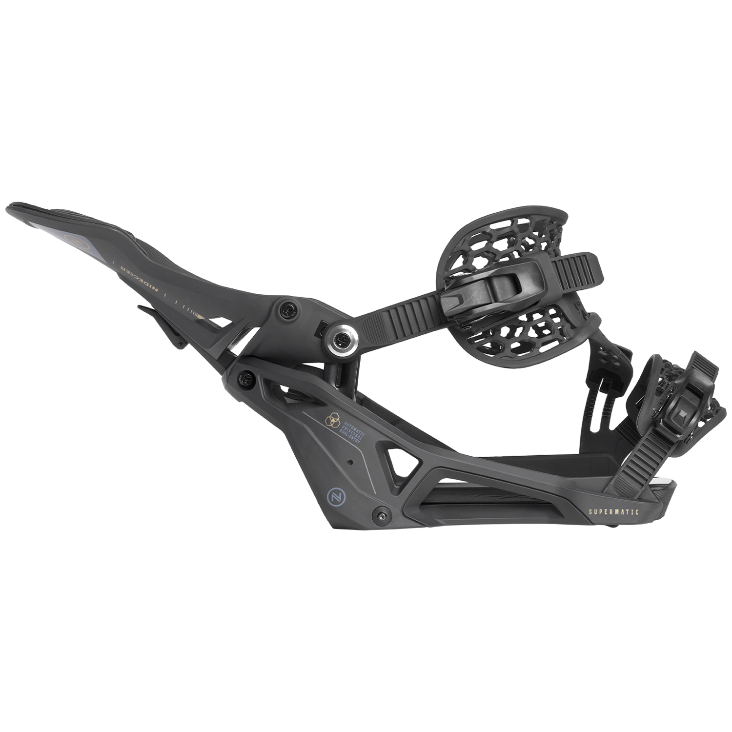 Nidecker Supermatic Snowboard Bindings 2025 – evo