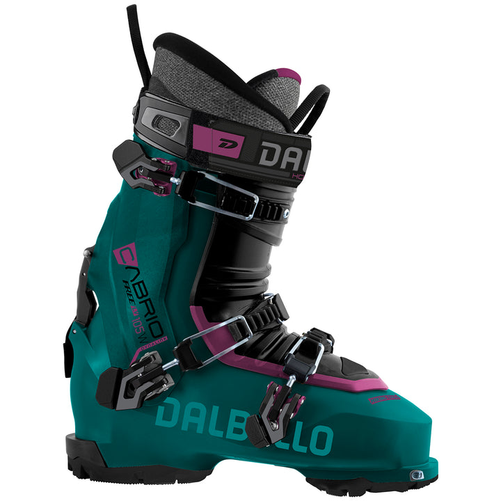 Dalbello Cabrio LV Free 105 Ski Boots - Women's 2024 Jungle Green/Black