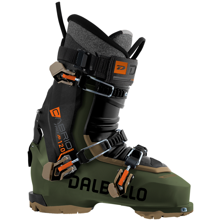 Dalbello Cabrio LV Free 120 Alpine Touring Ski Boots 2024 Moss Green/Black