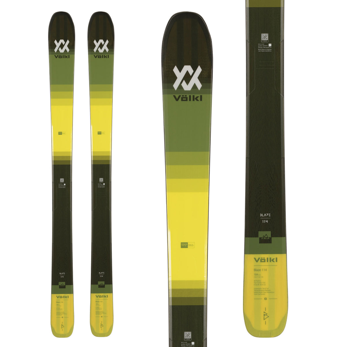 Völkl Blaze 114 Skis 2024