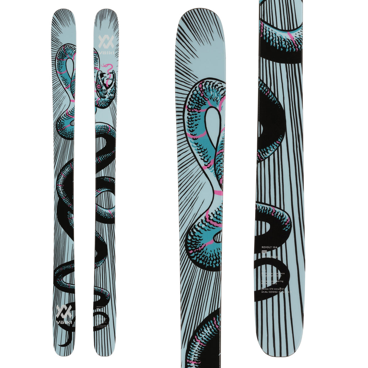 Völkl Revolt 104 Skis 2024