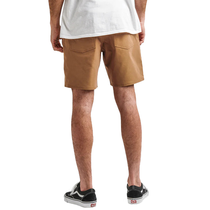 Roark Explorer Long Road Shorts - Men's Dark Khaki
