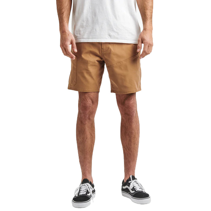 Roark Explorer Long Road Shorts - Men's Dark Khaki