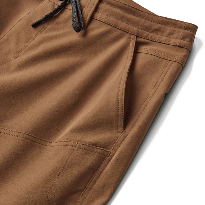 Roark Explorer Long Road Shorts - Men's Dark Khaki