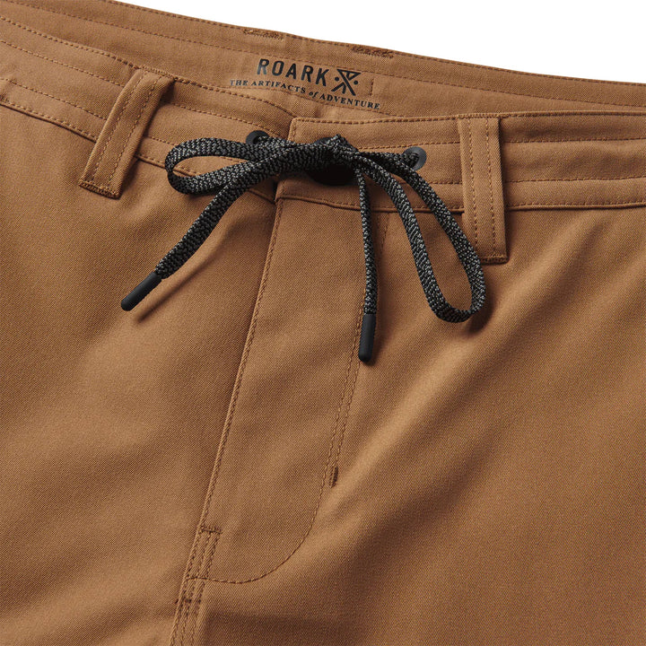 Roark Explorer Long Road Shorts - Men's Dark Khaki