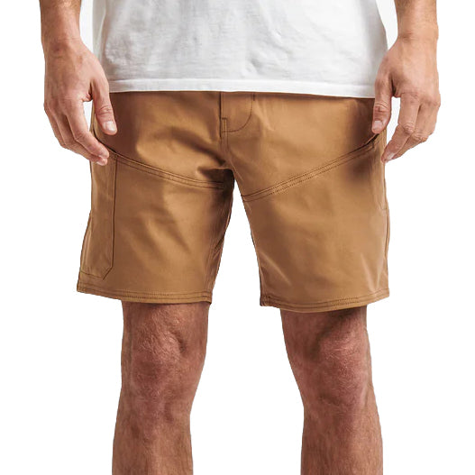 Roark Explorer Long Road Shorts - Men's Dark Khaki