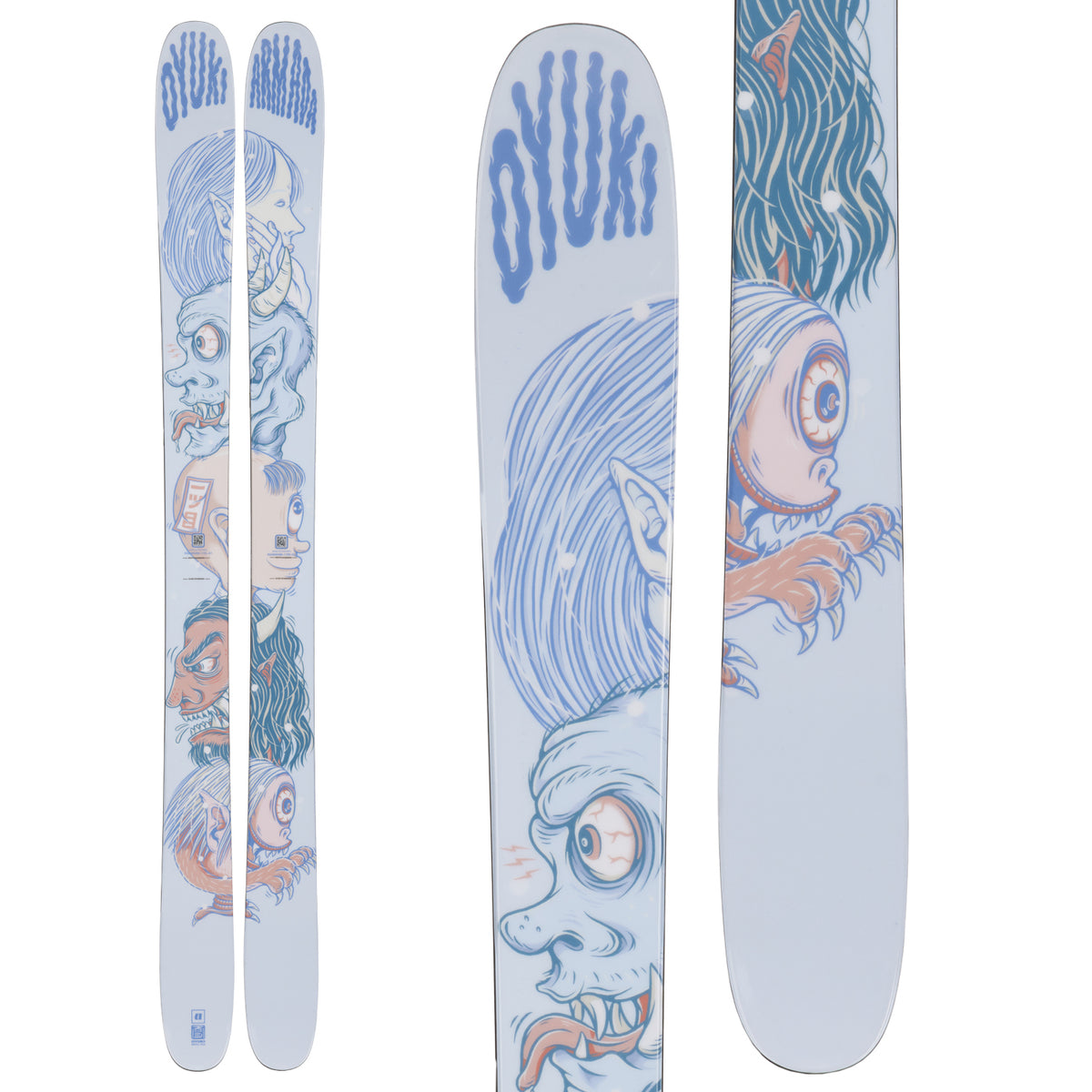 Armada x Oyuki 106 UL Skis 2024