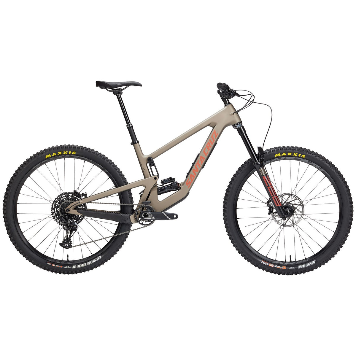 Santa Cruz Megatower 2 C R (RockShox ZEB R) Complete Mountain Bike 2023 Matte Nickel