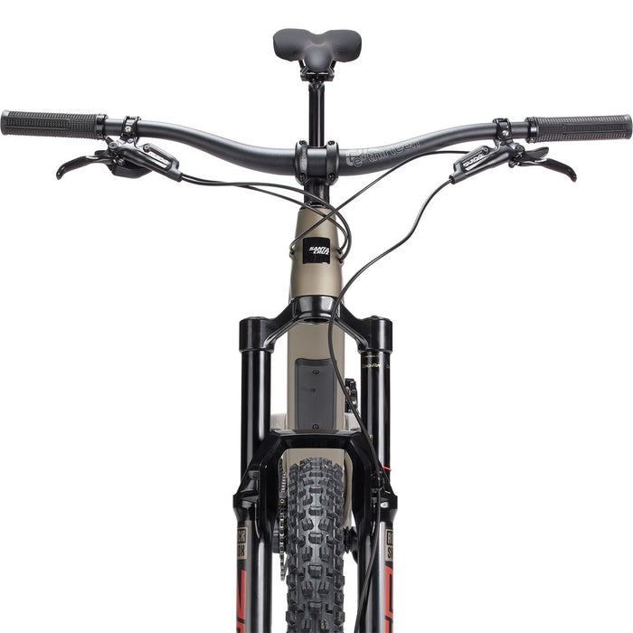Santa Cruz Megatower 2 C R (RockShox ZEB R) Complete Mountain Bike 2023 Matte Nickel