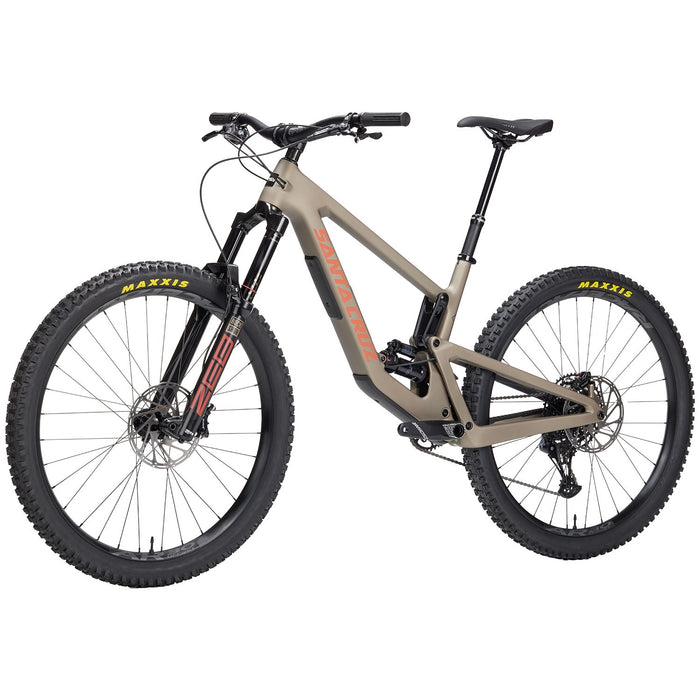 Santa Cruz Megatower 2 C R (RockShox ZEB R) Complete Mountain Bike 2023 Matte Nickel