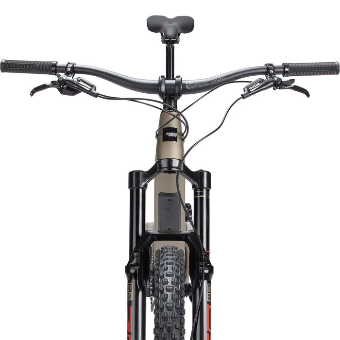 Santa Cruz Bicycles Megatower 2 C R (Fox 38 Performance) Complete Mountain Bike 2023 Matte Nickel