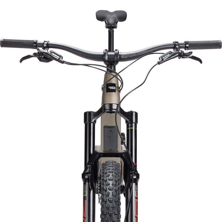 Santa Cruz Bicycles Megatower 2 C R (Fox 38 Performance) Complete Mountain Bike 2023 Matte Nickel