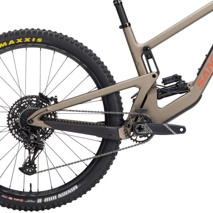 Santa Cruz Bicycles Megatower 2 C R (Fox 38 Performance) Complete Mountain Bike 2023 Matte Nickel