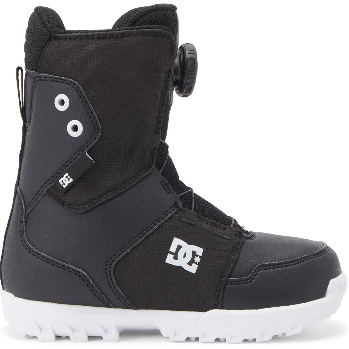 DC Youth Scout Snowboard Boots - Kids' 2024 Black/White