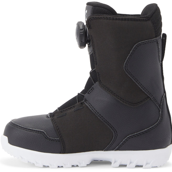 DC Youth Scout Snowboard Boots - Kids' 2024 Black/White