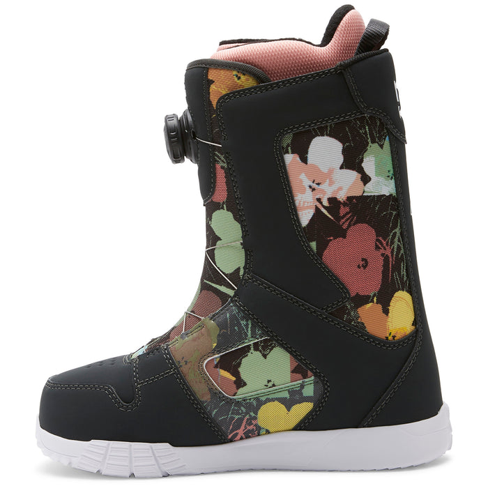 DC AW Phase Boa Snowboard Boots - Women's 2024 Dark Grey/Black/White