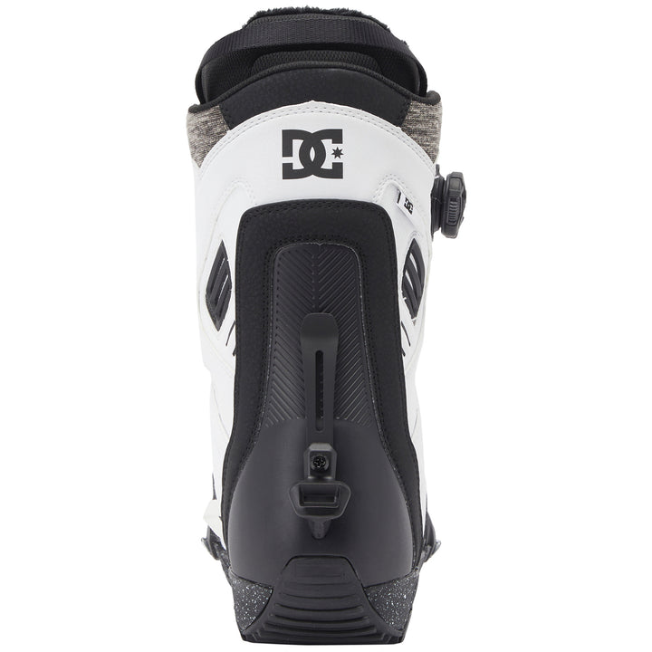 DC Judge Step On Snowboard Boots White/Black Print