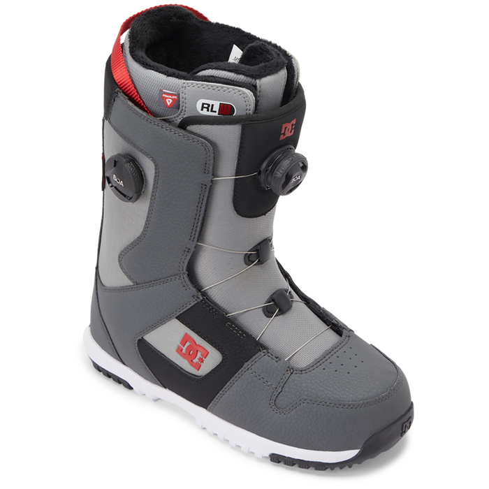 DC Phase Boa Pro Snowboard Boots Black/Grey/Red