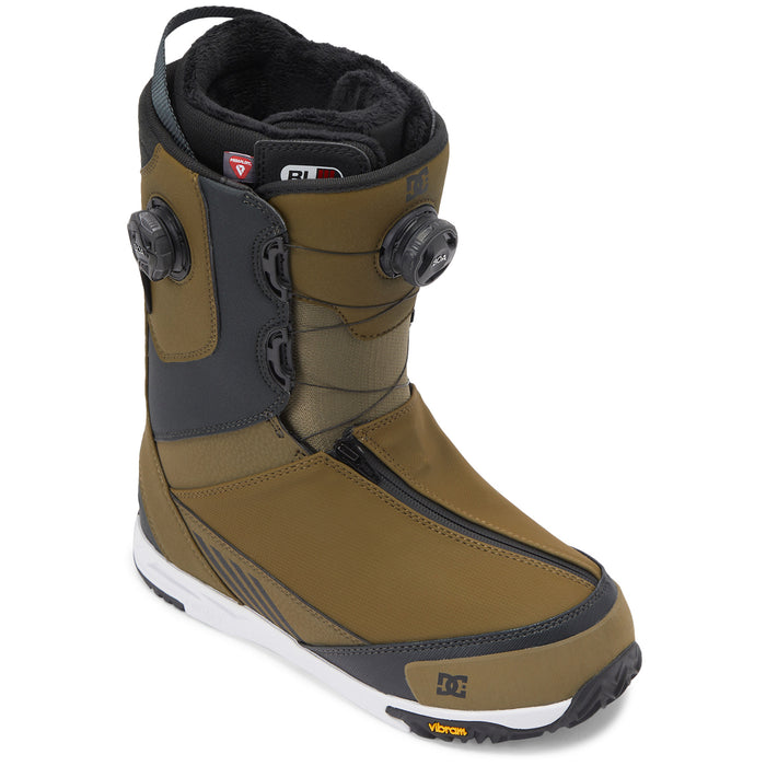 DC Transcend Snowboard Boots 2024 Olive/White