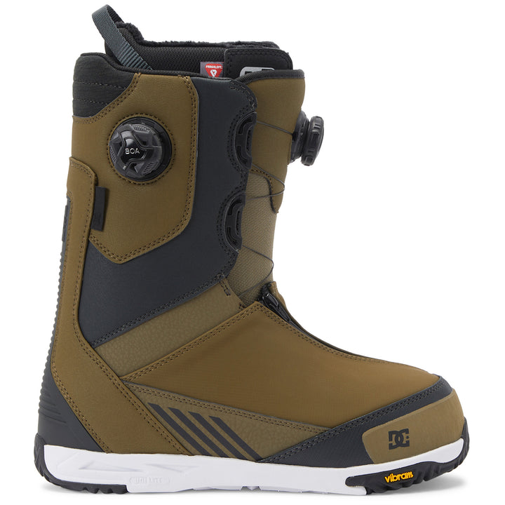 DC Transcend Snowboard Boots 2024 Olive/White