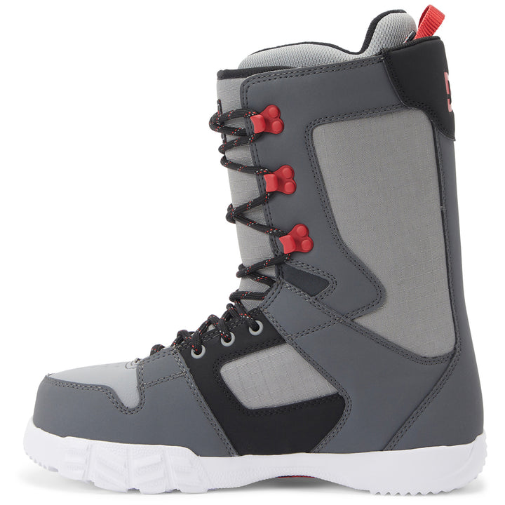 DC Phase Snowboard Boots Grey/Black/Red