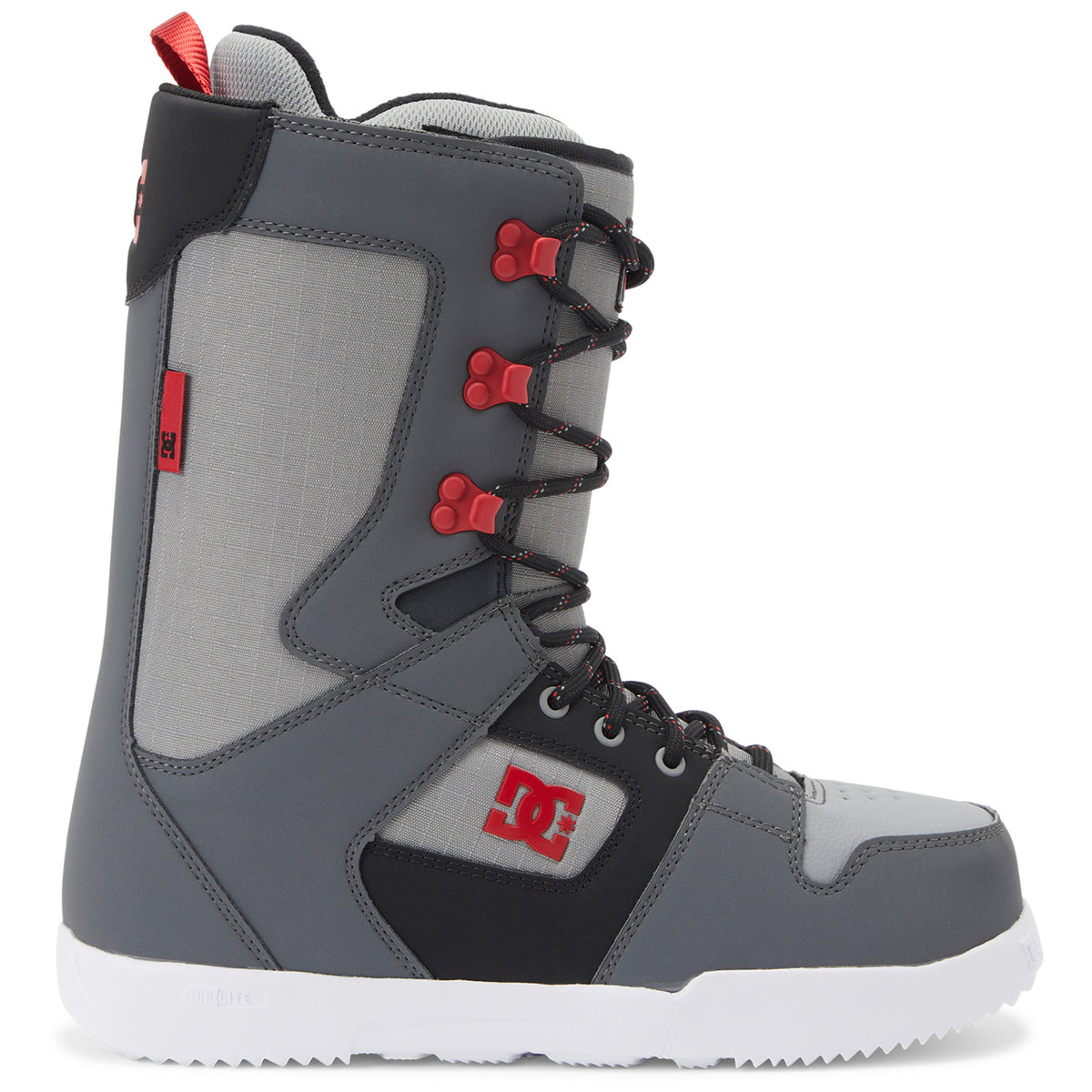 DC Phase Snowboard Boots Grey/Black/Red
