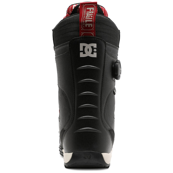 DC AW Premier Hybrid Snowboard Boots 2024 Black/Red Print