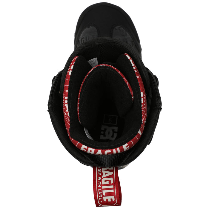 DC AW Premier Hybrid Snowboard Boots 2024 Black/Red Print