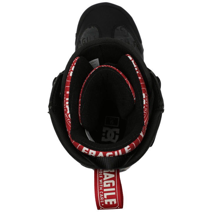 DC AW Premier Hybrid Snowboard Boots 2024 Black/Red Print