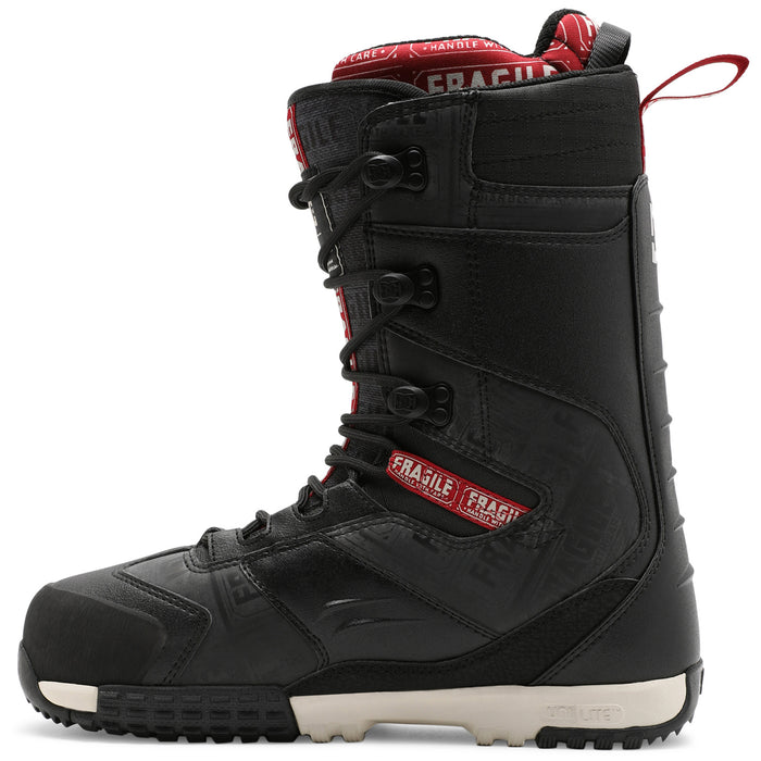 DC AW Premier Hybrid Snowboard Boots 2024 Black/Red Print