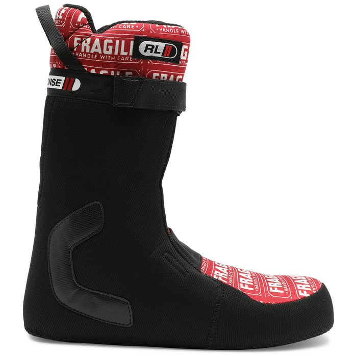 DC AW Premier Hybrid Snowboard Boots 2024 Black/Red Print