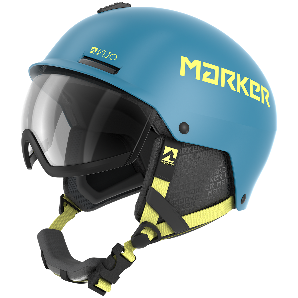 Marker Vijo Helmet - Kids' Blue/Yellow
