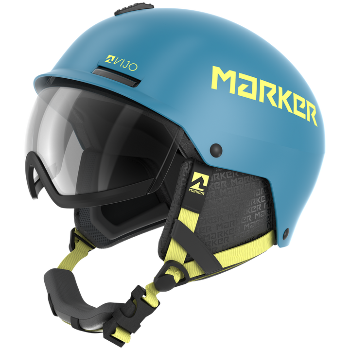 Marker Vijo Helmet - Kids' Blue/Yellow