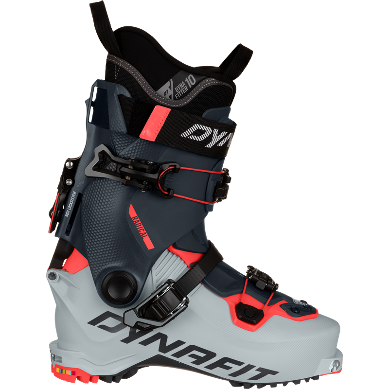 Dynafit Radical Alpine Touring Ski Boots - Women's 2026 Puritan Gray/Fluo Coral