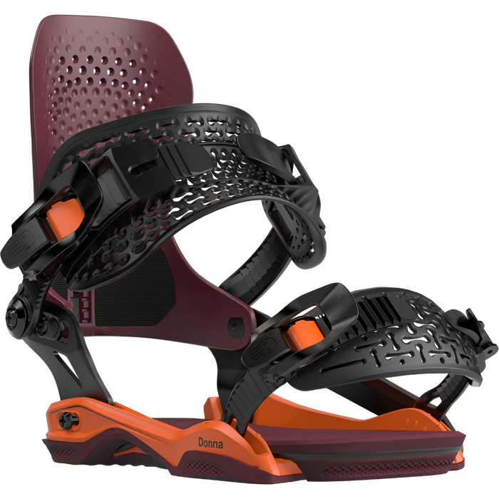 Bataleon Donna Asymwrap Snowboard Bindings - Women's  Red