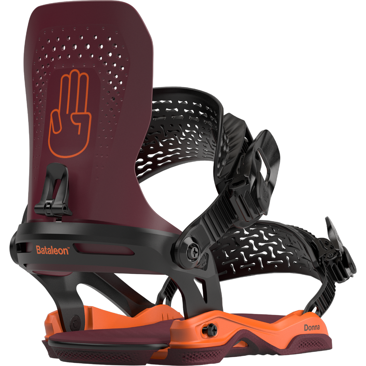 Bataleon Donna Asymwrap Snowboard Bindings - Women's  Red