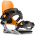 Bataleon Chaos Asymwrap Snowboard Bindings  Orange