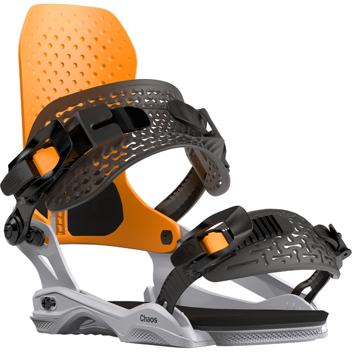 Bataleon Chaos Asymwrap Snowboard Bindings  Orange