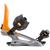 Bataleon Chaos Asymwrap Snowboard Bindings  Orange