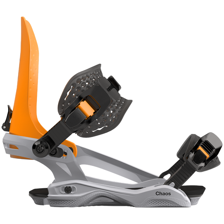 Bataleon Chaos Asymwrap Snowboard Bindings  Orange