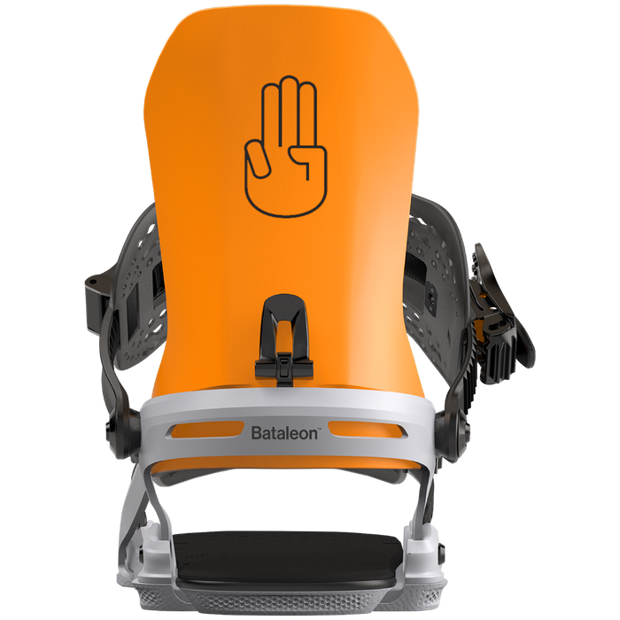Bataleon Chaos Asymwrap Snowboard Bindings  Orange
